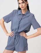 CALVIN KLEIN Гащеризон с копчета - Прашно синьо