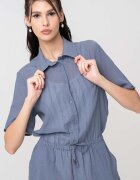 CALVIN KLEIN Гащеризон с копчета - Прашно синьо