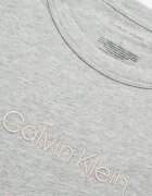 CALVIN KLEIN Горна пижама с лого Сив