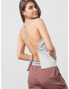 CALVIN KLEIN JEANS Блуза без ръкави с отворен гръб