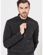 CALVIN KLEIN JEANS Calvin Klein - Олекотено капитонирано яке с ниска яка