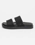 CALVIN KLEIN JEANS Чехли с платформа Черен
