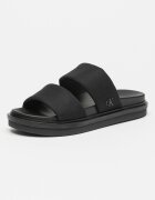 CALVIN KLEIN JEANS Чехли с платформа Черен