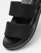 CALVIN KLEIN JEANS Чехли с платформа Черен