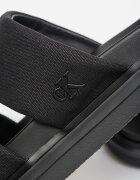 CALVIN KLEIN JEANS Чехли с платформа Черен