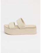 CALVIN KLEIN JEANS Чехли с равна платформа и двойна каишка