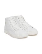 CALVIN KLEIN JEANS Дамски кецове - бели - текстил - 304826672