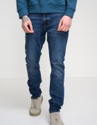 CALVIN KLEIN JEANS Дънки с миди талия и лого Син