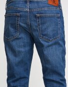 CALVIN KLEIN JEANS Дънки с миди талия и лого Син
