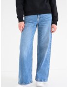 CALVIN KLEIN JEANS Дънки с ниска талия - Светлосин меланж