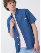 CALVIN KLEIN JEANS Дънкова риза с къси ръкави