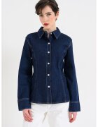 CALVIN KLEIN JEANS Дънкова риза с метални копчета