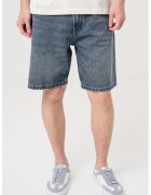 CALVIN KLEIN JEANS Дънкови бермуди с миди талия