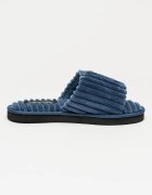 CALVIN KLEIN JEANS Домашни пантофи с капитониран дизайн Прашно синьо