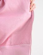 CALVIN KLEIN JEANS Худи с паднали ръкави и цип Пастелнорозов