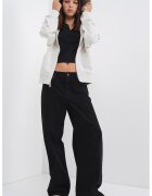 CALVIN KLEIN JEANS Худи с паднали ръкави и цип