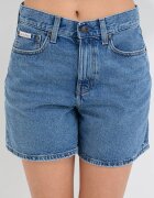 CALVIN KLEIN JEANS Къс панталон от деним с 5 джоба Тъмносин