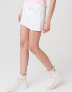 CALVIN KLEIN JEANS Къса права пола Мръснобял