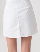 CALVIN KLEIN JEANS Къса права пола Мръснобял