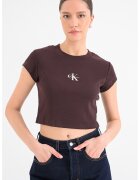 CALVIN KLEIN JEANS Къса тениска с рипс