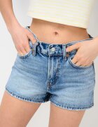CALVIN KLEIN JEANS Къси дънки Светлосин меланж