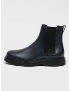 CALVIN KLEIN JEANS Кожени боти челси - Черен/Тъмносин