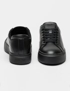 CALVIN KLEIN JEANS Кожени маратонки Basket Cupsole Черен