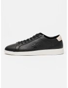 CALVIN KLEIN JEANS Кожени маратонки Cupsole - Черен/Бежов