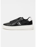 CALVIN KLEIN JEANS Кожени маратонки с лого