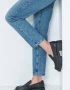 CALVIN KLEIN JEANS Кожени мокасини с лого
