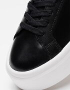 CALVIN KLEIN JEANS Кожени спортни обувки Sienna с равна платформа и лого Черен
