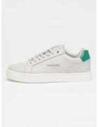 CALVIN KLEIN JEANS Маратонки с лого - Сиво-бежов