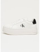 CALVIN KLEIN JEANS Маратонки с равна платформа - Бял