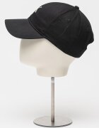 CALVIN KLEIN JEANS Памучна бейзболна шапка с бродирано лого Черен