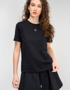 CALVIN KLEIN JEANS Памучна тениска с лого Черен