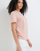 CALVIN KLEIN JEANS Памучна тениска с лого Прашно розово