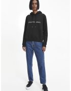 CALVIN KLEIN JEANS Памучно худи с джоб кенгуру