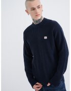 CALVIN KLEIN JEANS Плетен пуловер с пришито лого