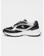 CALVIN KLEIN JEANS Полускосени спортни обувки Hike Runner - Черен/Сребрист