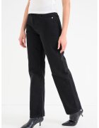 CALVIN KLEIN JEANS Прави дънки - Черен