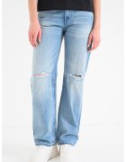 CALVIN KLEIN JEANS Прави дънки деграде - Светлосин
