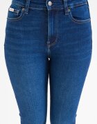 CALVIN KLEIN JEANS Разкроени дънки с висока талия Тъмносин