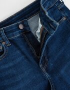 CALVIN KLEIN JEANS Разкроени дънки с висока талия Тъмносин