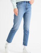 CALVIN KLEIN JEANS Скъсени дънки над глезена Светлосин