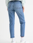 CALVIN KLEIN JEANS Скъсени дънки над глезена Светлосин
