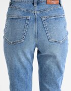 CALVIN KLEIN JEANS Скъсени дънки над глезена Светлосин