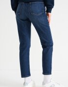 CALVIN KLEIN JEANS Скъсени прави дънки Тъмносин