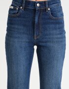 CALVIN KLEIN JEANS Скъсени прави дънки Тъмносин