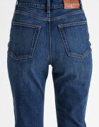 CALVIN KLEIN JEANS Скъсени прави дънки Тъмносин
