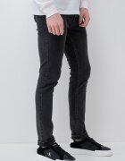 CALVIN KLEIN JEANS Скини дънки Essential Избеляло черно